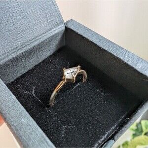 Lauren Wolf 14k gold quartz Ring 8.25